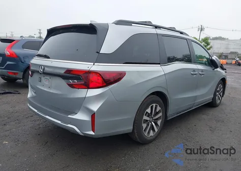2025 Honda Odyssey Ex-L из США, поврежденный, VIN 5FNRL6H68SB029244